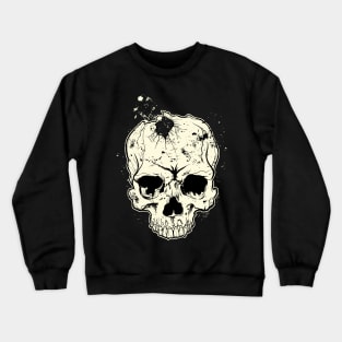 Shatter Skull Crewneck Sweatshirt